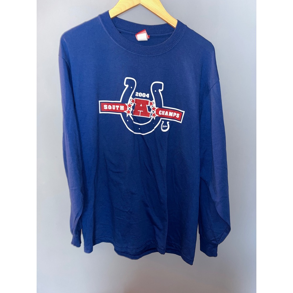 NFL Indianapolis Colts‎ 2004 AFC South Champs Long Sleeve T-Shirt